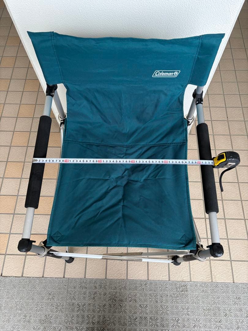 Coleman チェア ターコイズ 2脚セット