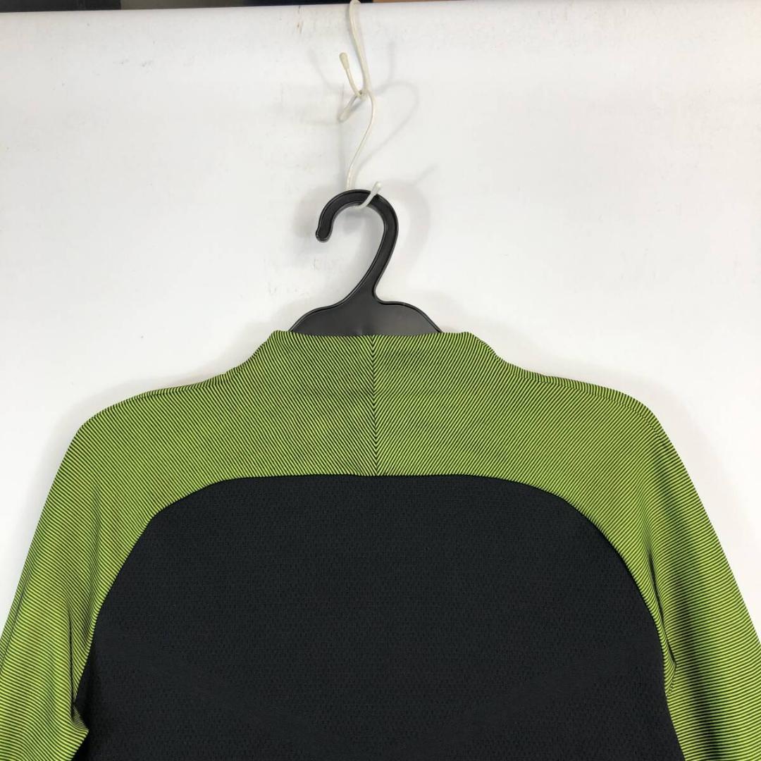 ナイキ エアロスイフト ハーフジップ 長袖Tシャツ 807035 メンズLサイズ