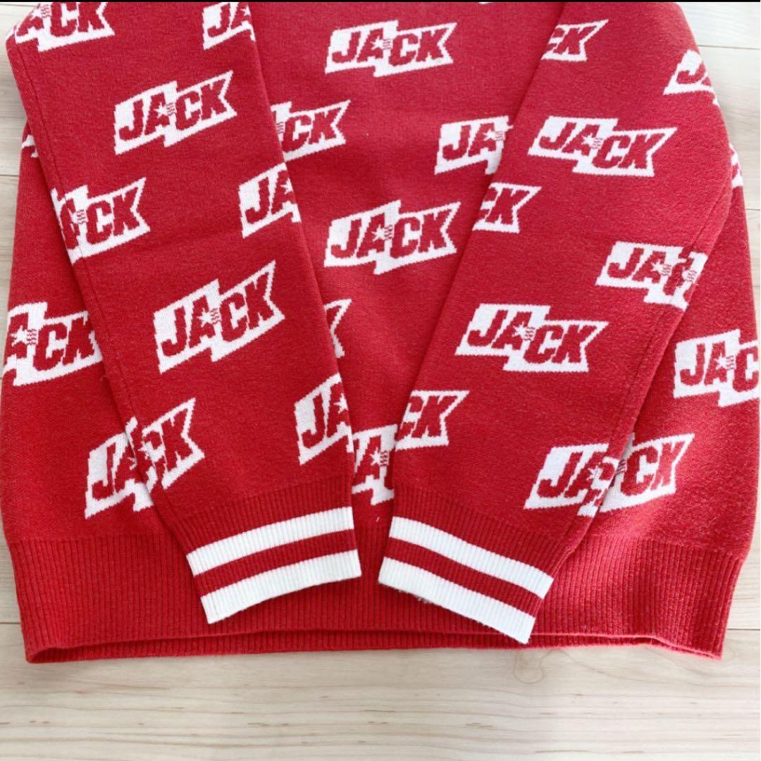 Jack bunny セーター　人気‼︎赤色