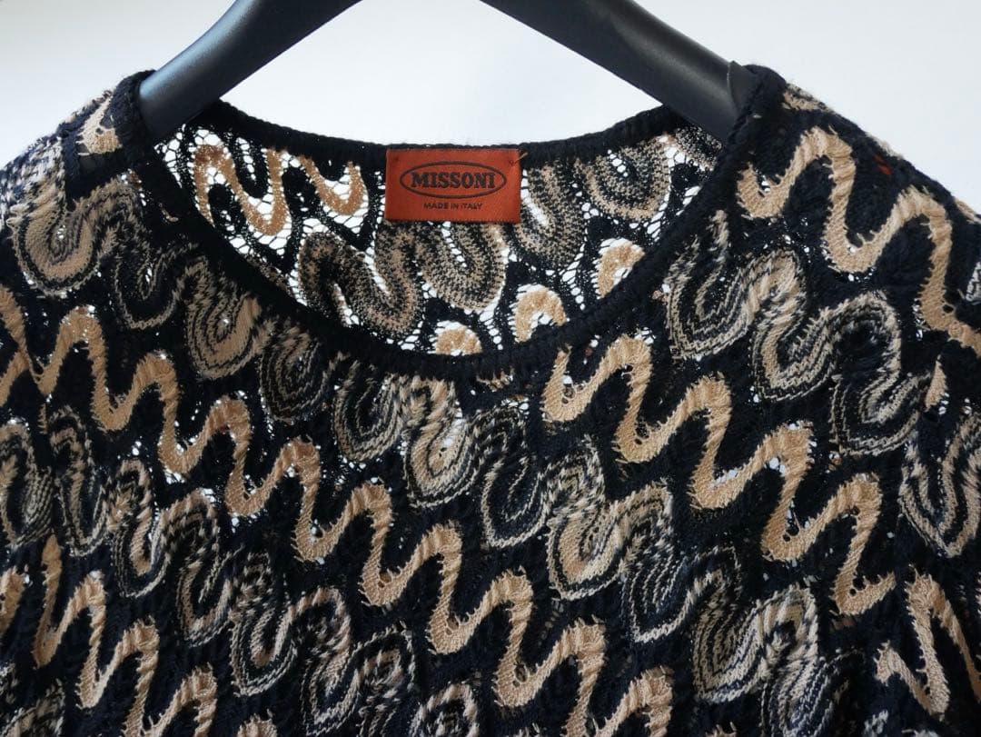 MISSONI ミッソーニ ウールニット ワンピース サイズ40