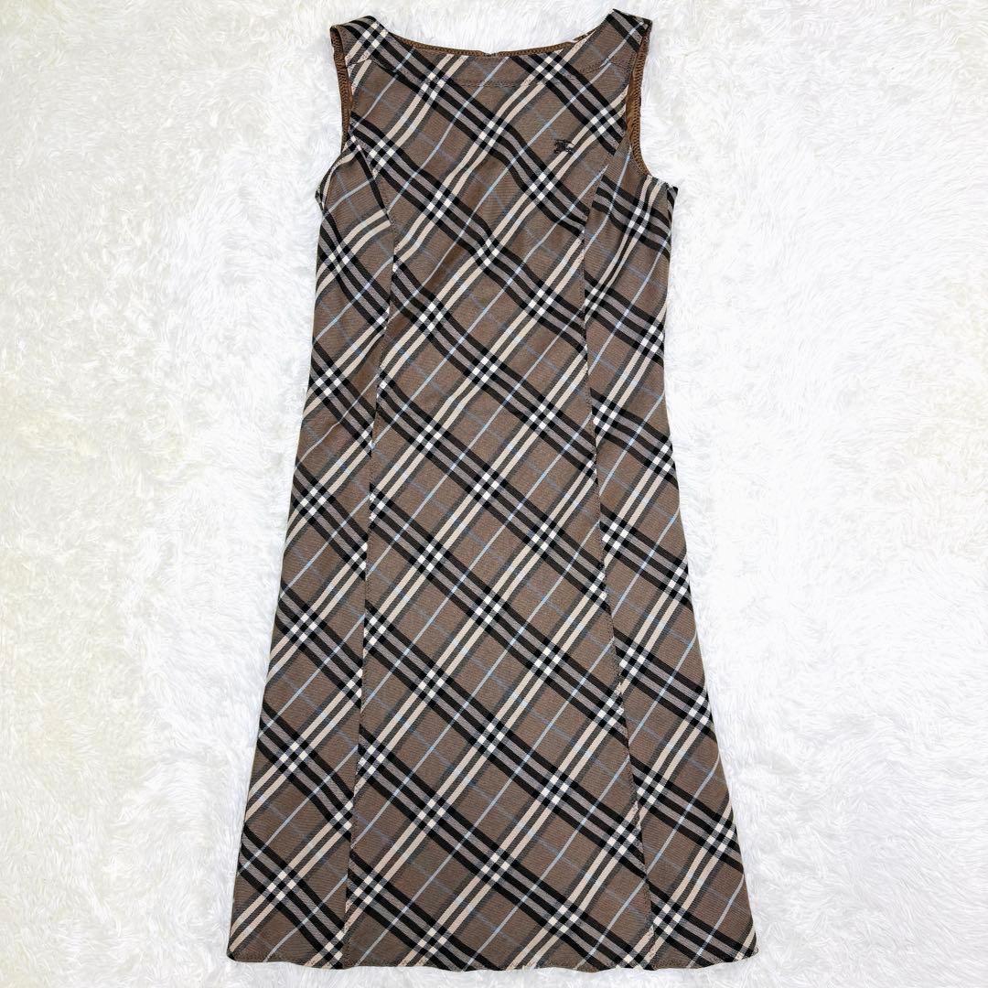 希少 美品 BURBERRY BLUE LABEL ワンピース ノバチェック