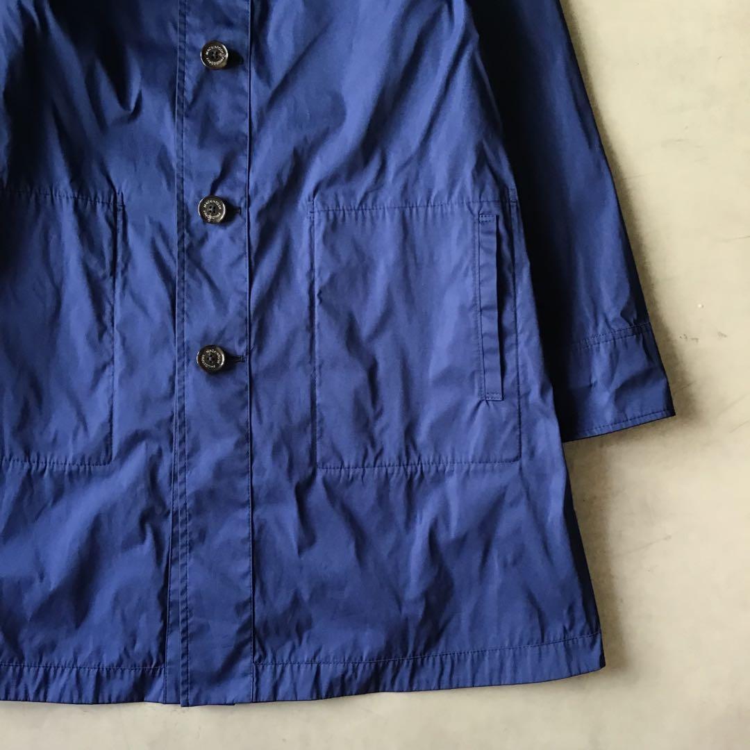 【美品】MACKINTOSH ステンカラーコート　リバーシブル　ネイビー