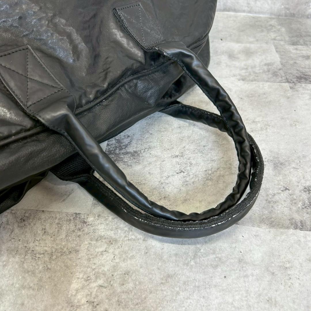 COMME des GARCONS HOMME レザーボストンバッグ RG472