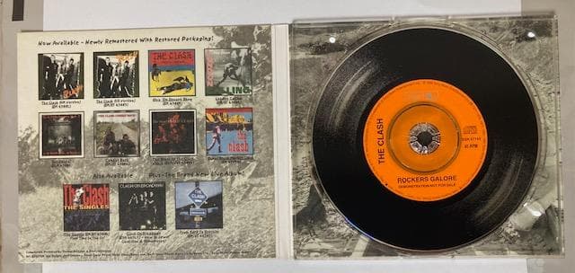 【非売品】THE CLASH / ROCKERS GALORE・U.SプロモCD