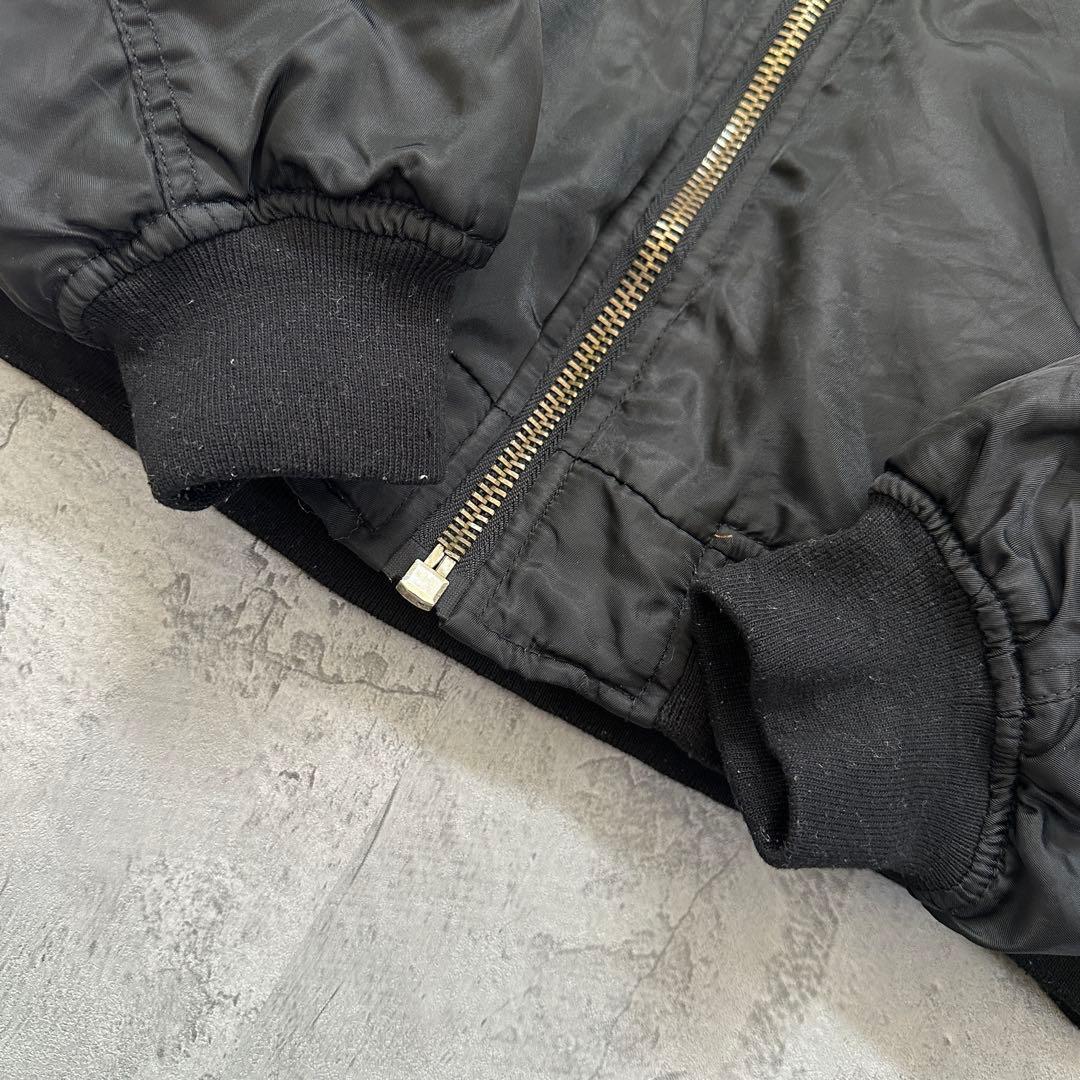 FOSTEX GARMENTS（XL）USA＊MA-1＊フライトジャケット＊中綿