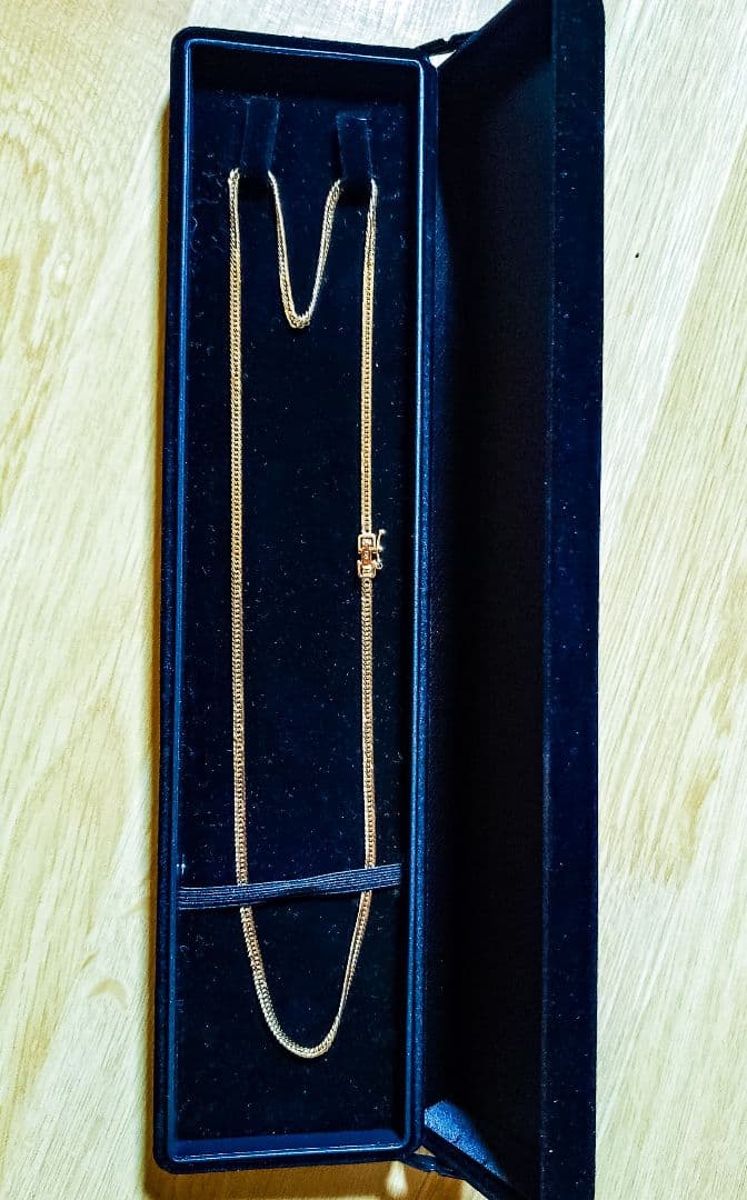【18金12面トリプル 約7,0g❗】喜平ネックレス46cm✴極美品✴証明書付