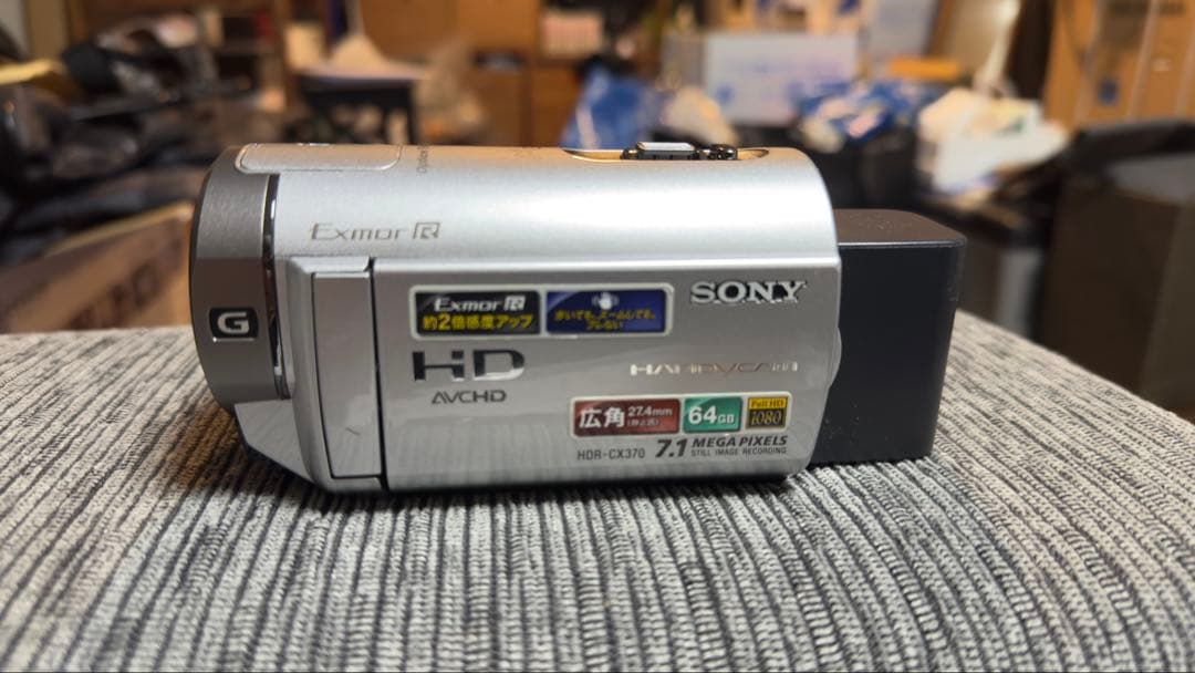 SONY HDR-CX220 ビデオカメラ 本体+純正アクセサリー付き