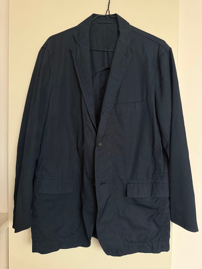 【サンプル品・希少】ISSEY MIYAKE ネイビー テーラードジャケット3