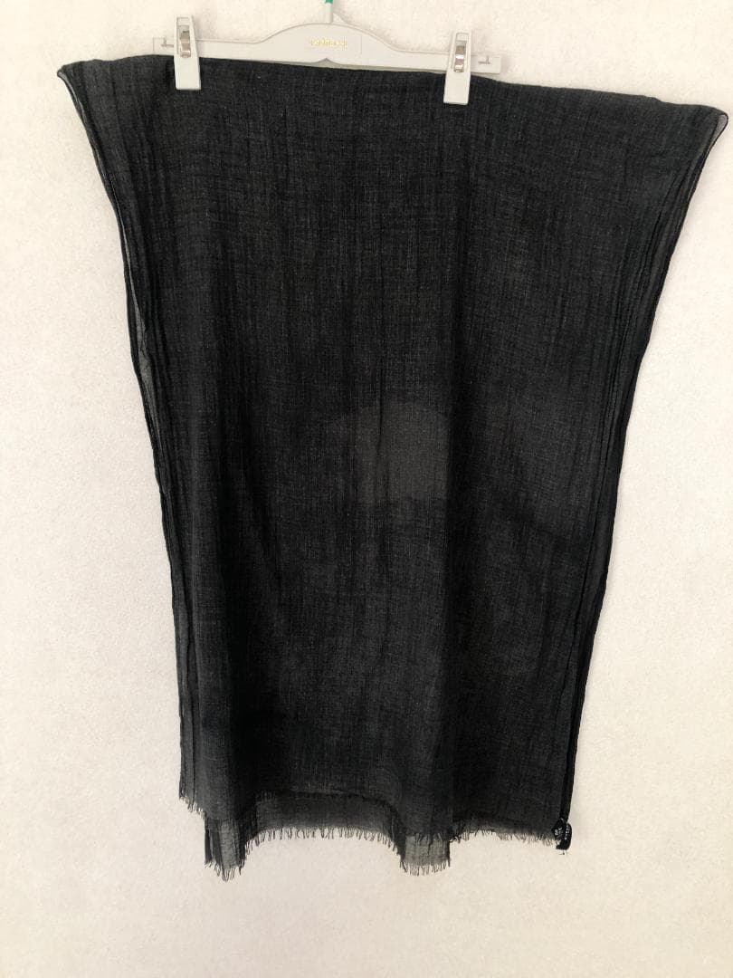 GIVENCHY ジバンシィ スカルモチーフ ストール スカーフ ブラック