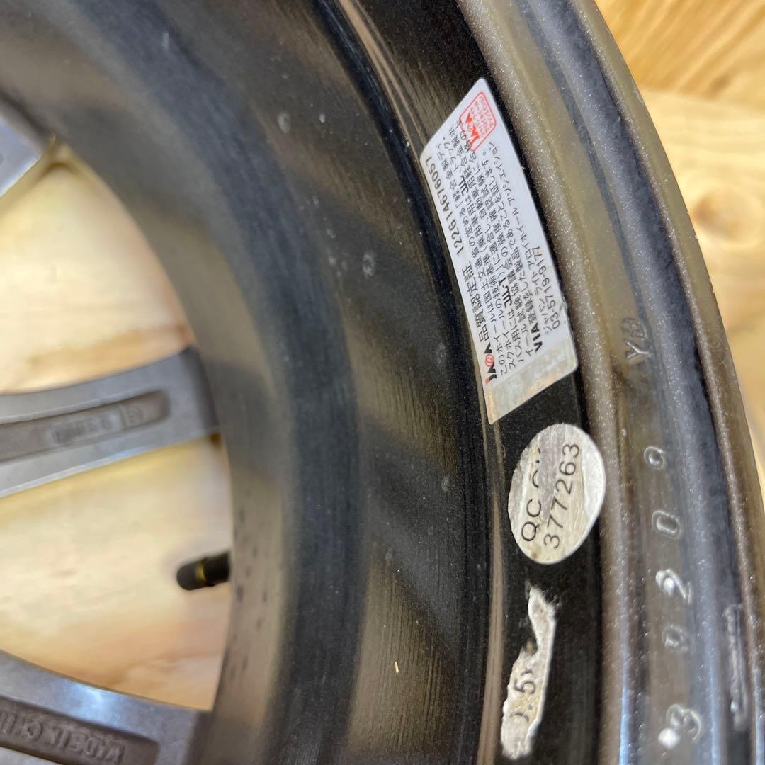 SPORT abelia 15インチ ホイール 6j＋45 シルバー Ｂ【2本】