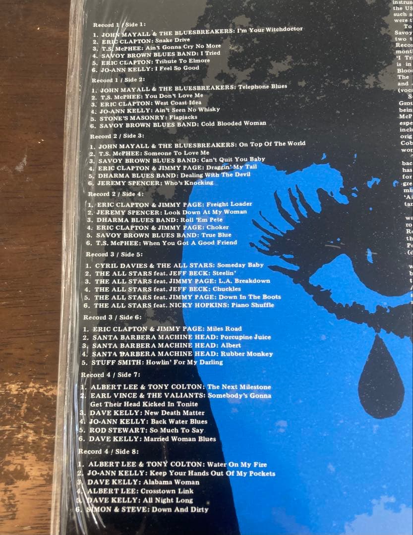◾️完全版4LP/ブリティッシュブルース傑作◾️V.A / Blues Anytim