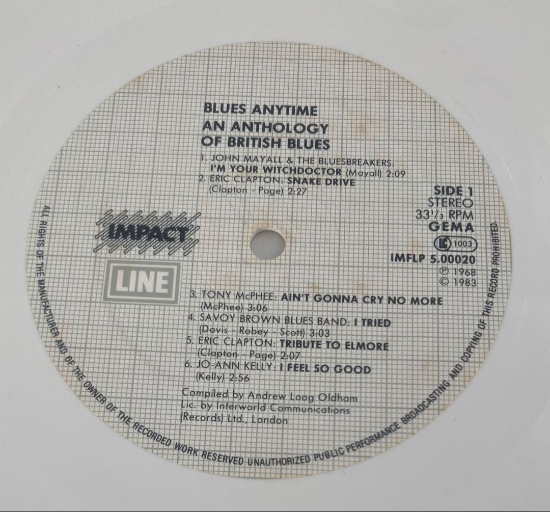◾️完全版4LP/ブリティッシュブルース傑作◾️V.A / Blues Anytim