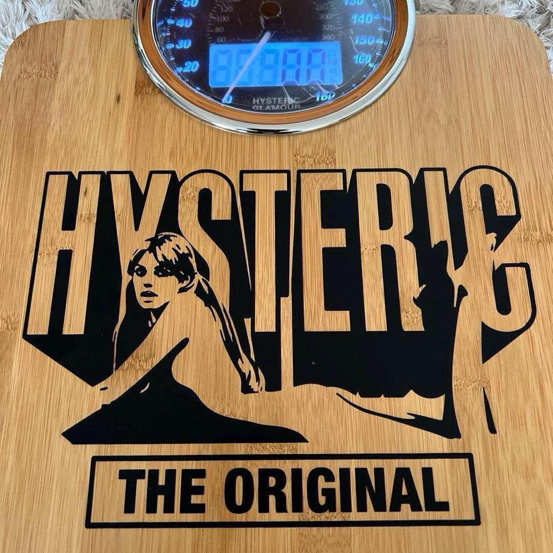 HYSTERIC GLAMOUR ノベルティ 体重計 アナデジ 希少 未使用