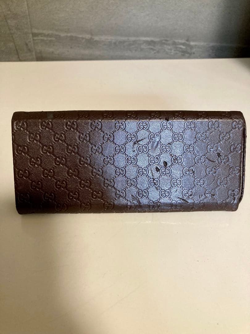 GUCCI アビエーターサングラス グレー レンズ ケース付き