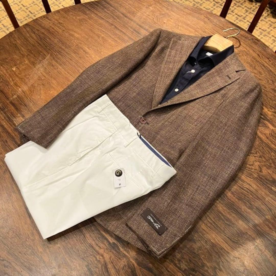 Brilla per il gusto ミックスファブリック ジャケット