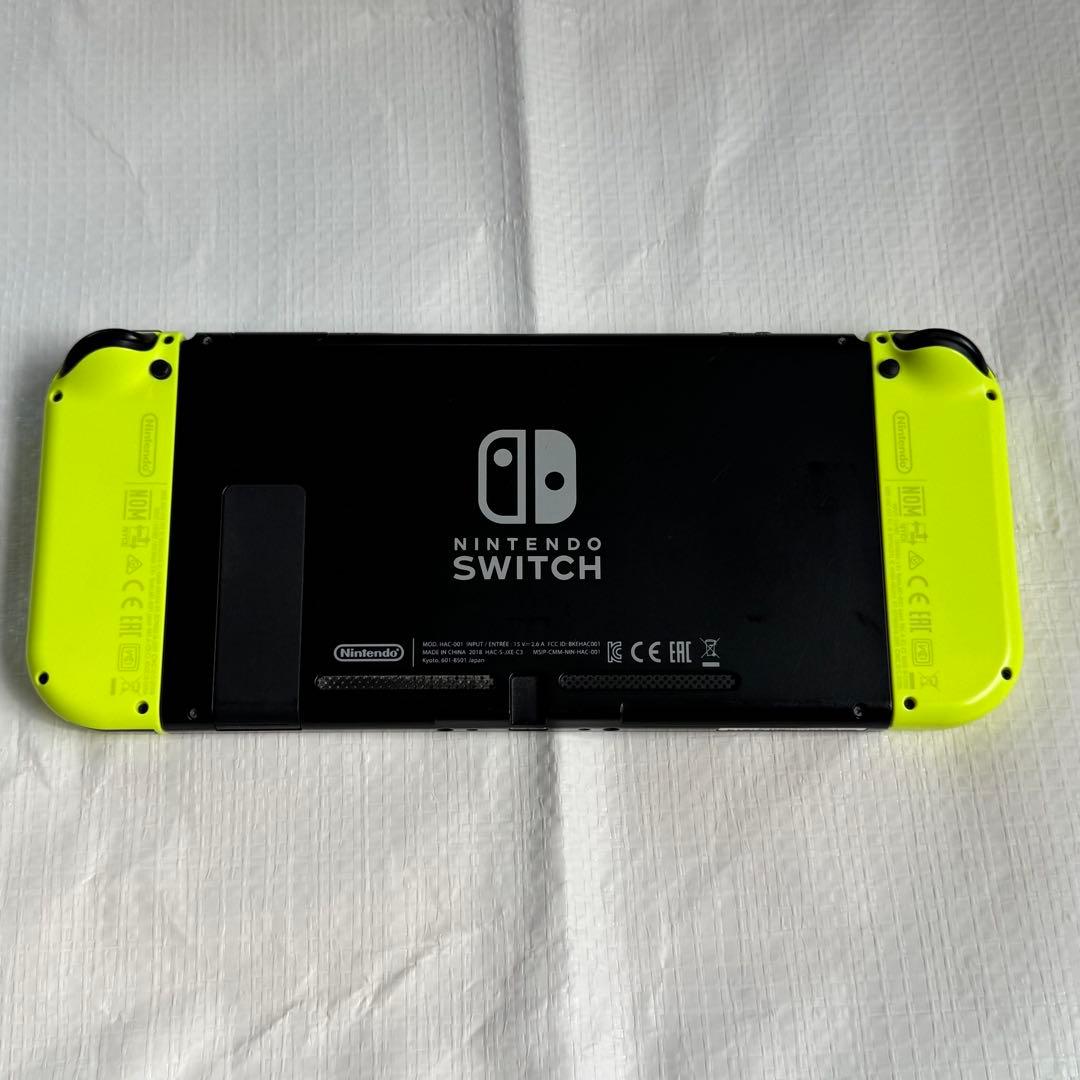 Nintendo Switch 本体（TV出力動作良好　セット）ネオンイエロー