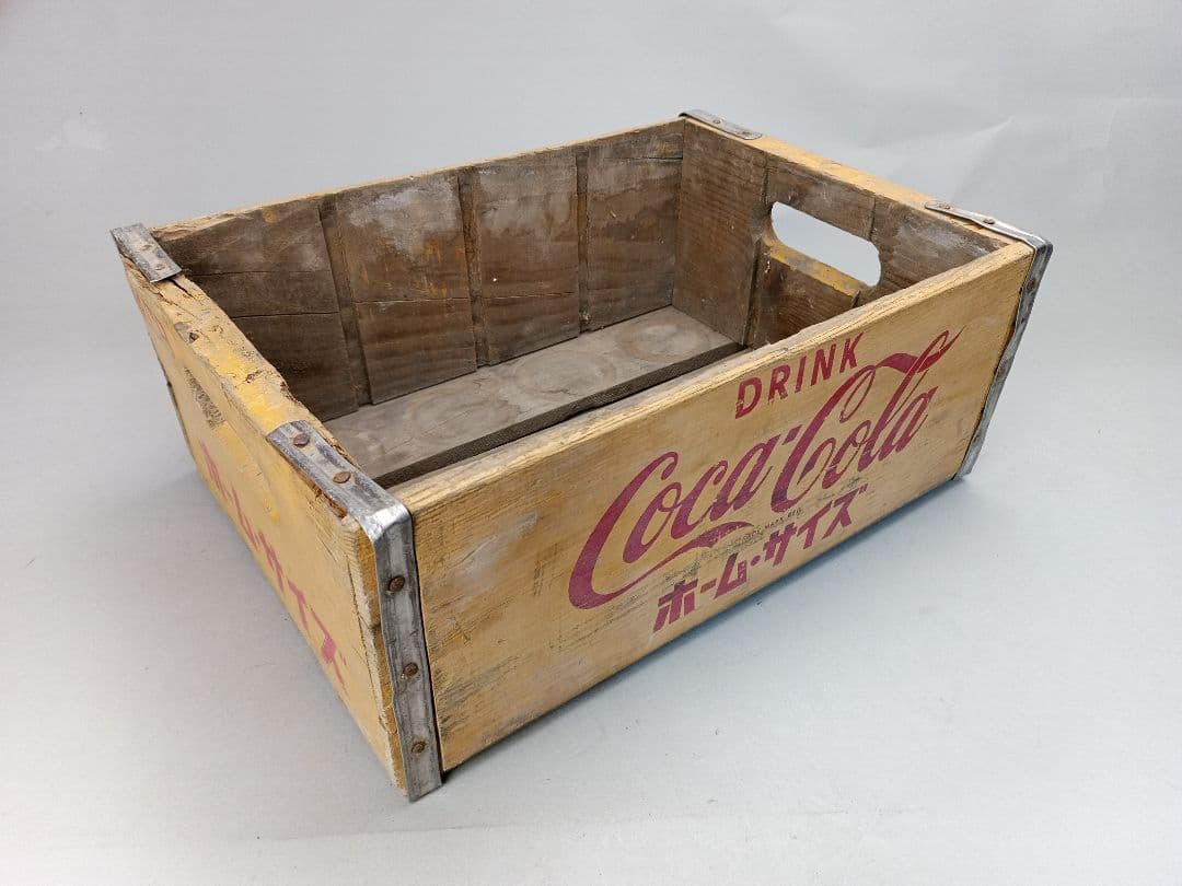 約50年前のアンティーク コカコーラ 木箱 3箱セット