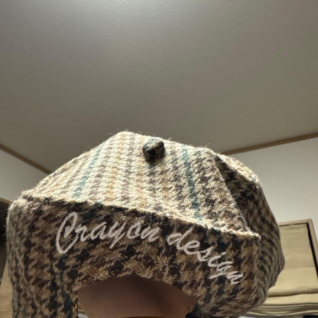 6CRAYON sixcrayon チェック柄キャップ