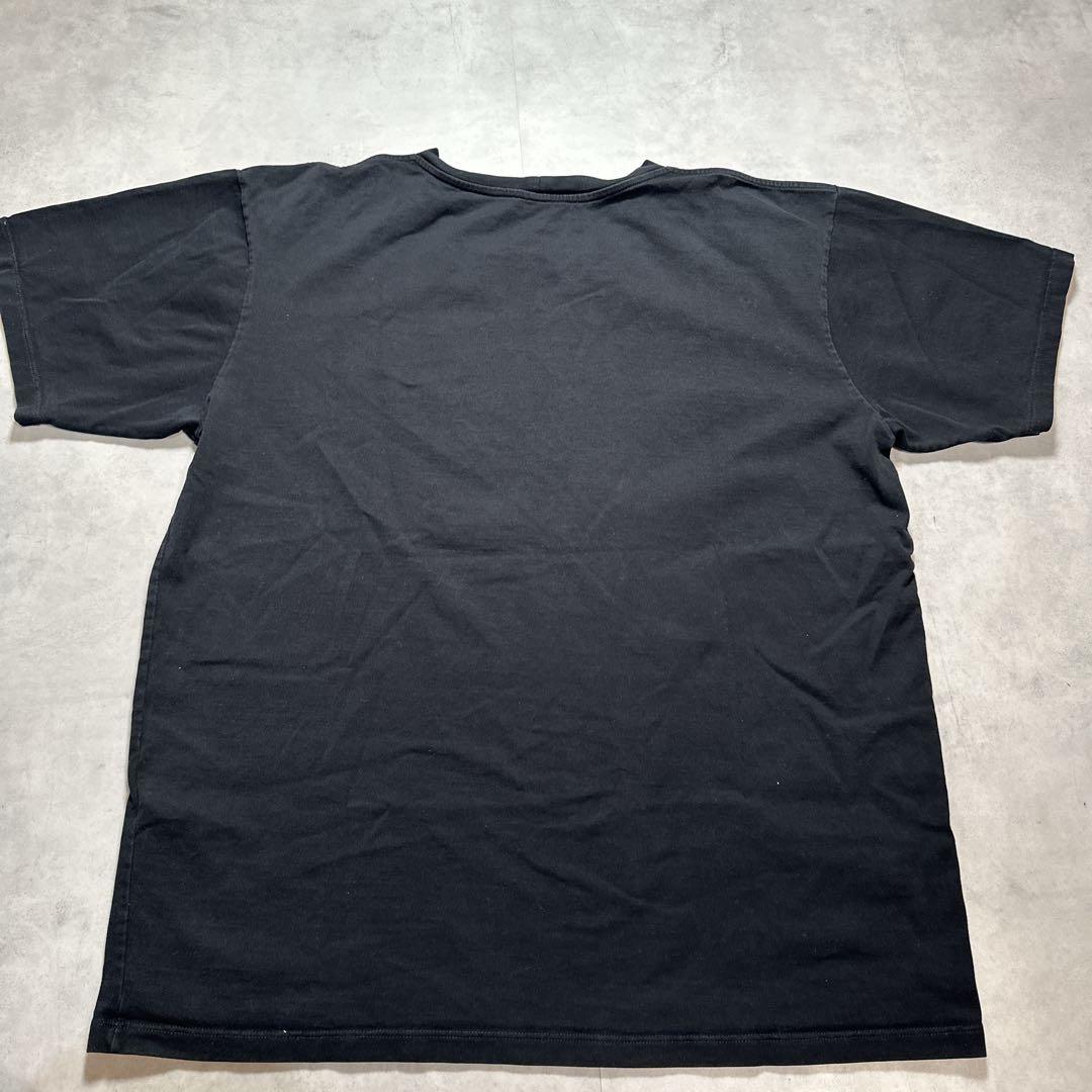 CELINE セリーヌ センターロゴ Tシャツ ブラック 半袖 カットソー.