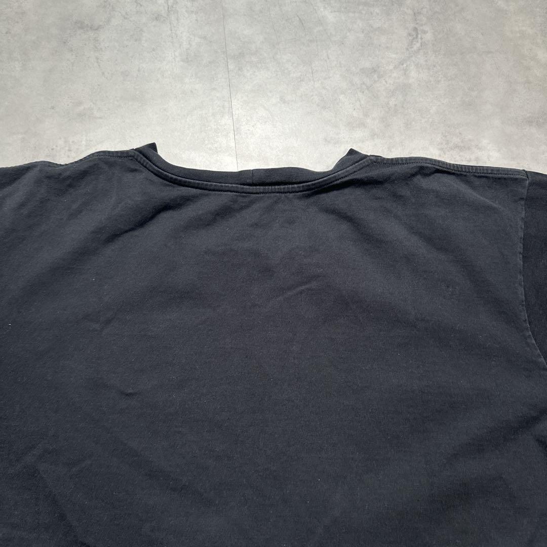 CELINE セリーヌ センターロゴ Tシャツ ブラック 半袖 カットソー.