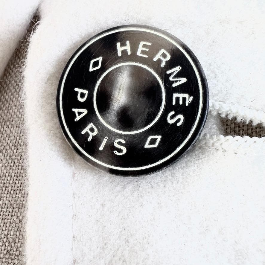 新品同様★HERMES★2025★カシミヤ★ベルト付★ジレ★コート