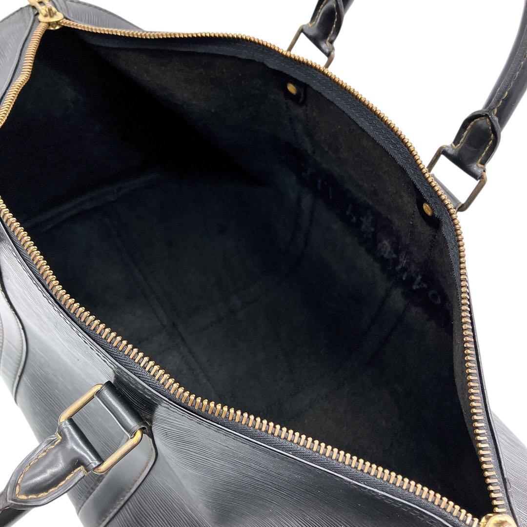 【LOUIS VUITTON】キーポル45 エピ　ボストンバッグ　ブラック.