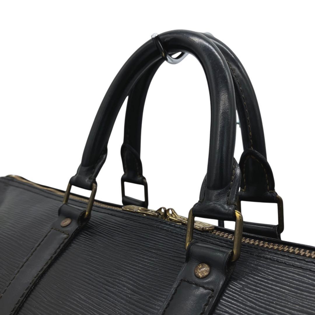 【LOUIS VUITTON】キーポル45 エピ　ボストンバッグ　ブラック.
