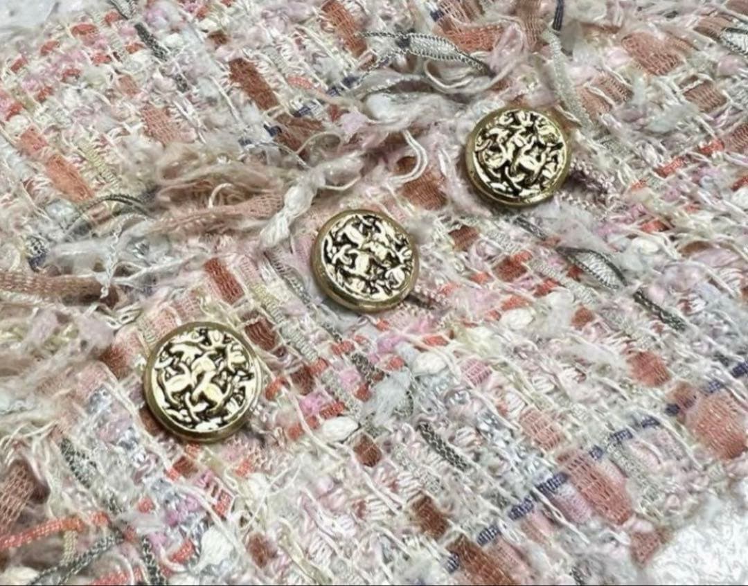 CHANEL ツイードジャケット　ラガーフェルド