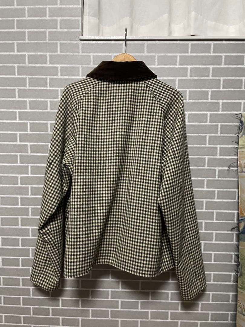 Barbour チェック柄ジャケット　千鳥柄　スペイ