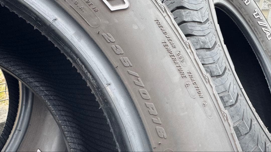 BFGoodrich Trail Terrain 235/70R16 4本