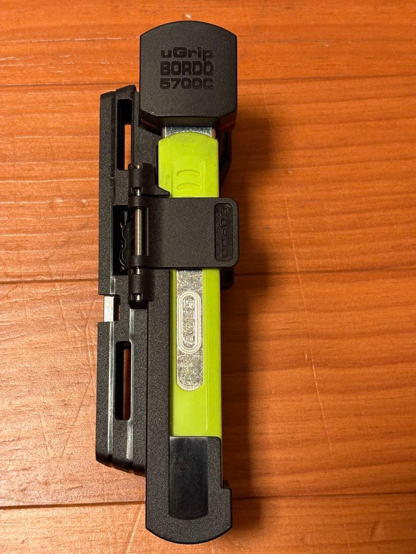 uGrip BORDO 5700C ライム ダイヤル式ロック 中古