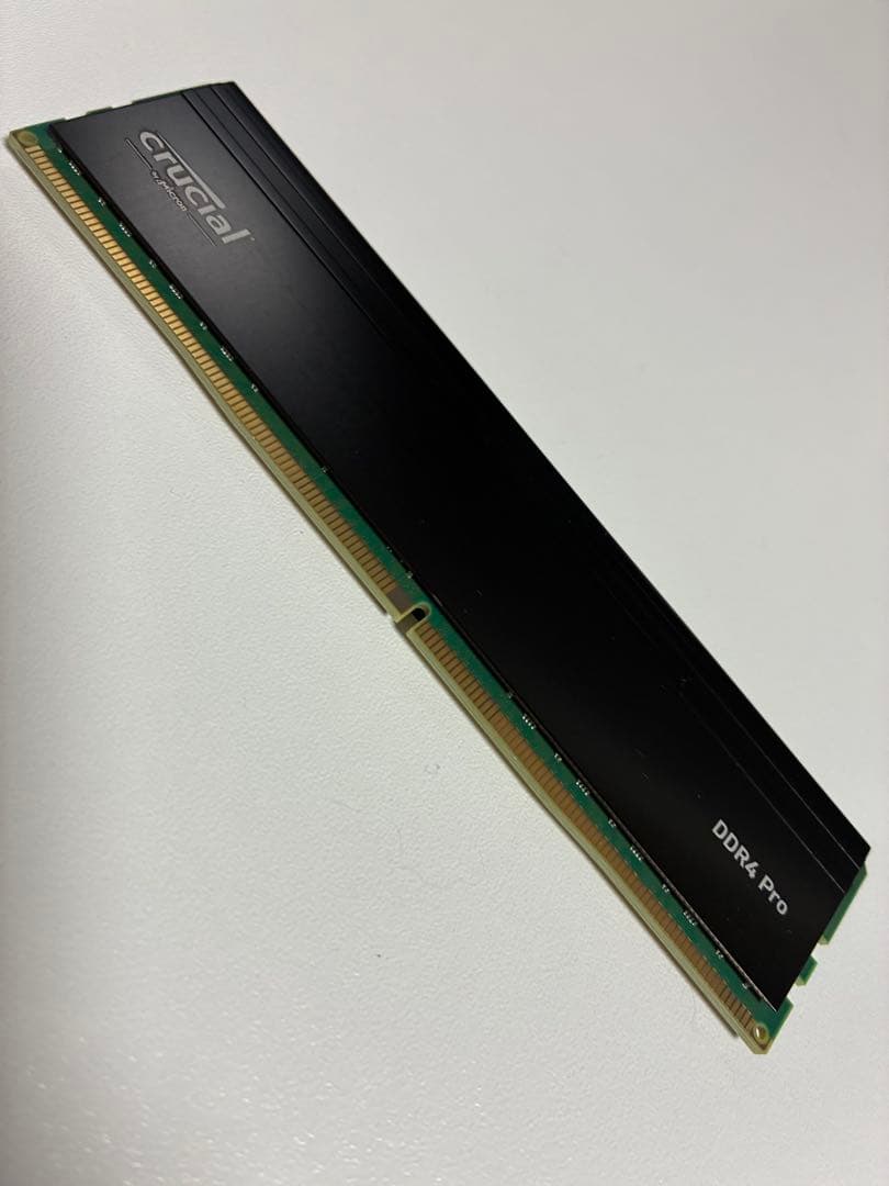 crucial Pro 16GB×2 DDR4-3200 短期使用 残りラスト