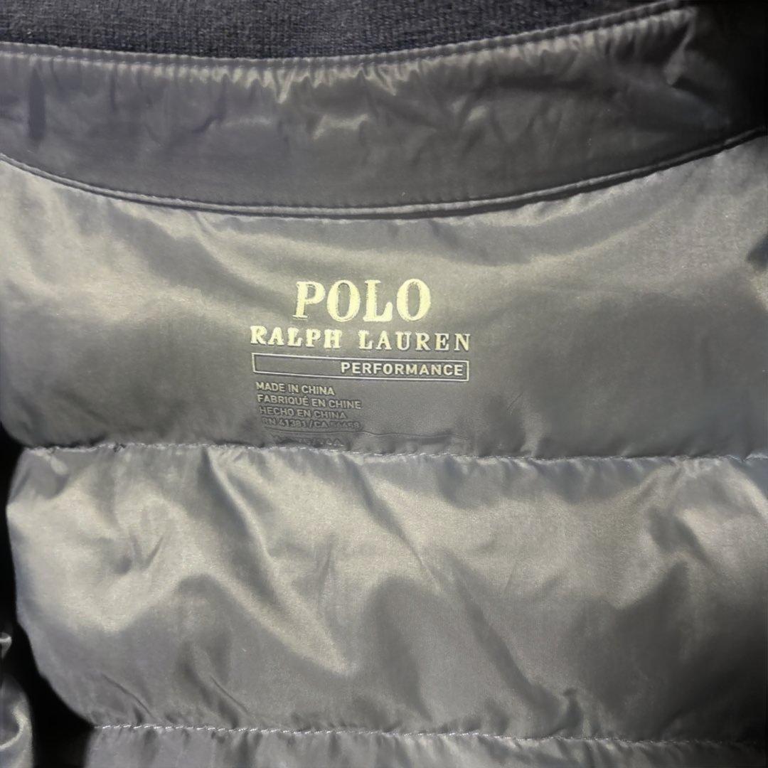 Polo Ralph Lauren ネイビーダウン ジャンパー Mサイズ