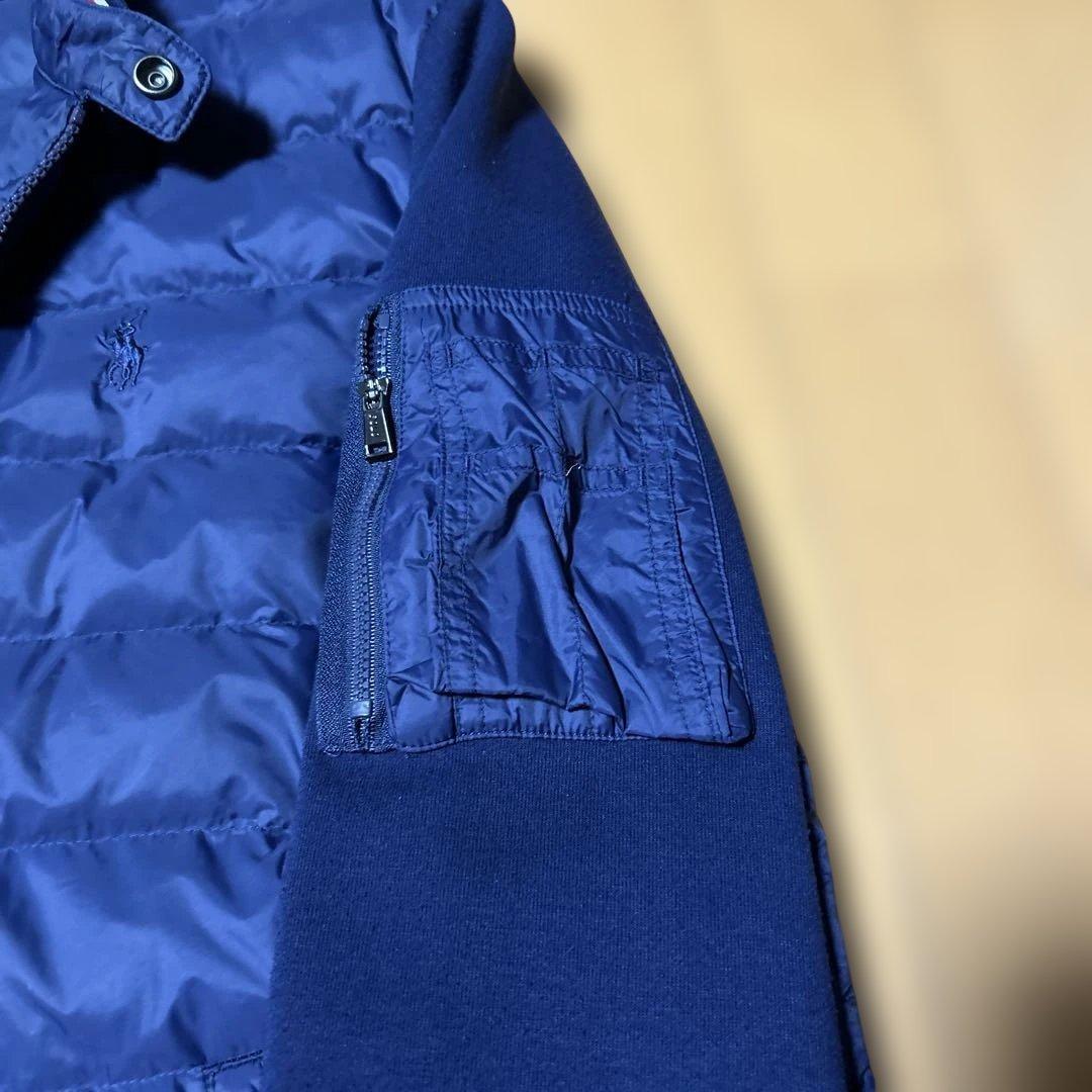 Polo Ralph Lauren ネイビーダウン ジャンパー Mサイズ