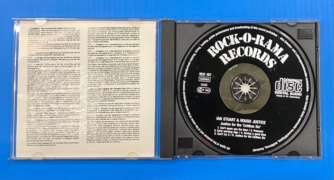 洋楽 IAN STUART AND ROUGH JUSTICE (CD)