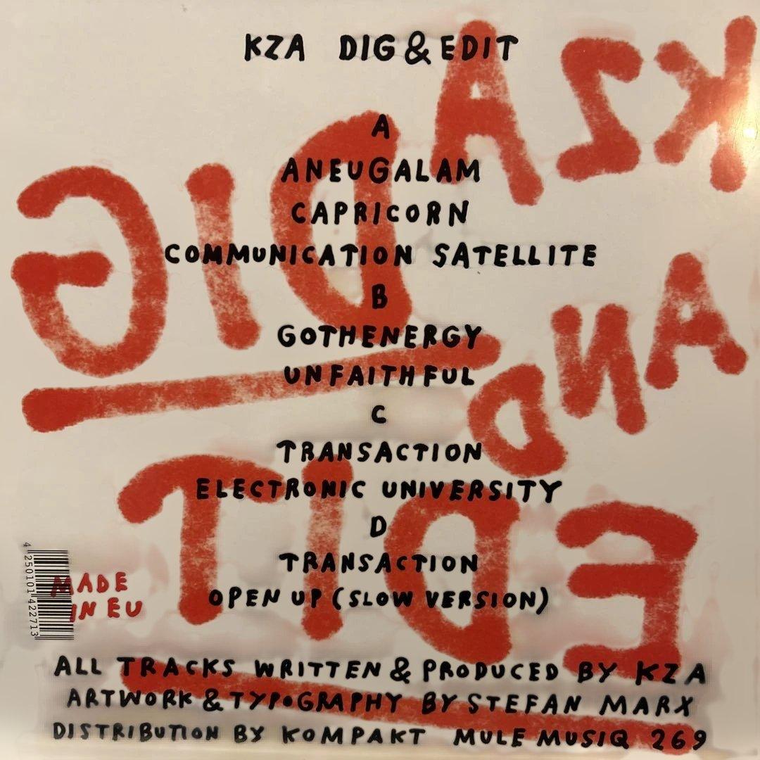 未開封　KZA ‎Dig And Edit 2LP
