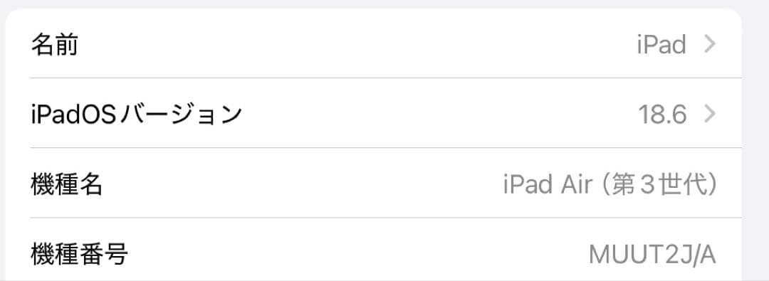 iPad Air 第3世代 ACアダプタ・コード付き