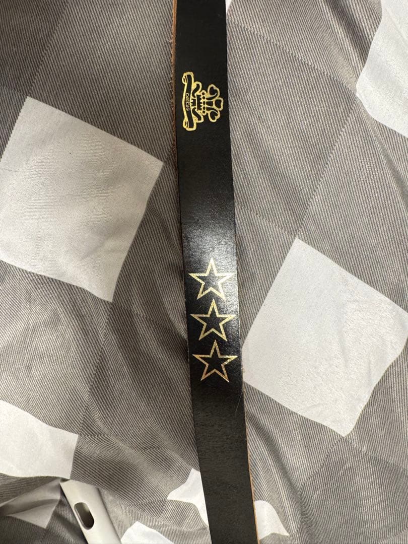 CDG 星モチーフ レザーベルト