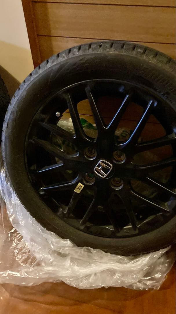 ホンダ純正 15インチ ホイールセット　スタッドレスタイヤ付き