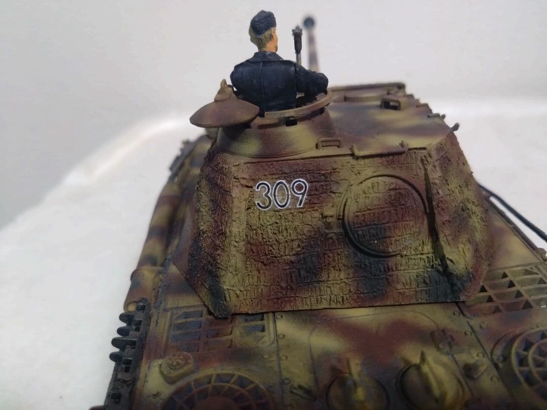 プラモデル戦車プラモデルタミヤ1/35パンサーＡ型中戦車完成品