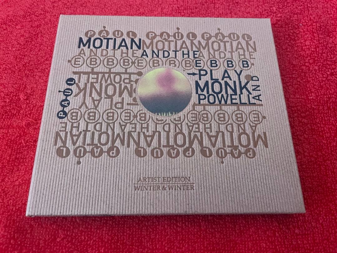【美ジャケット・デザイン】ポール・モチアンwinter&winter4CD