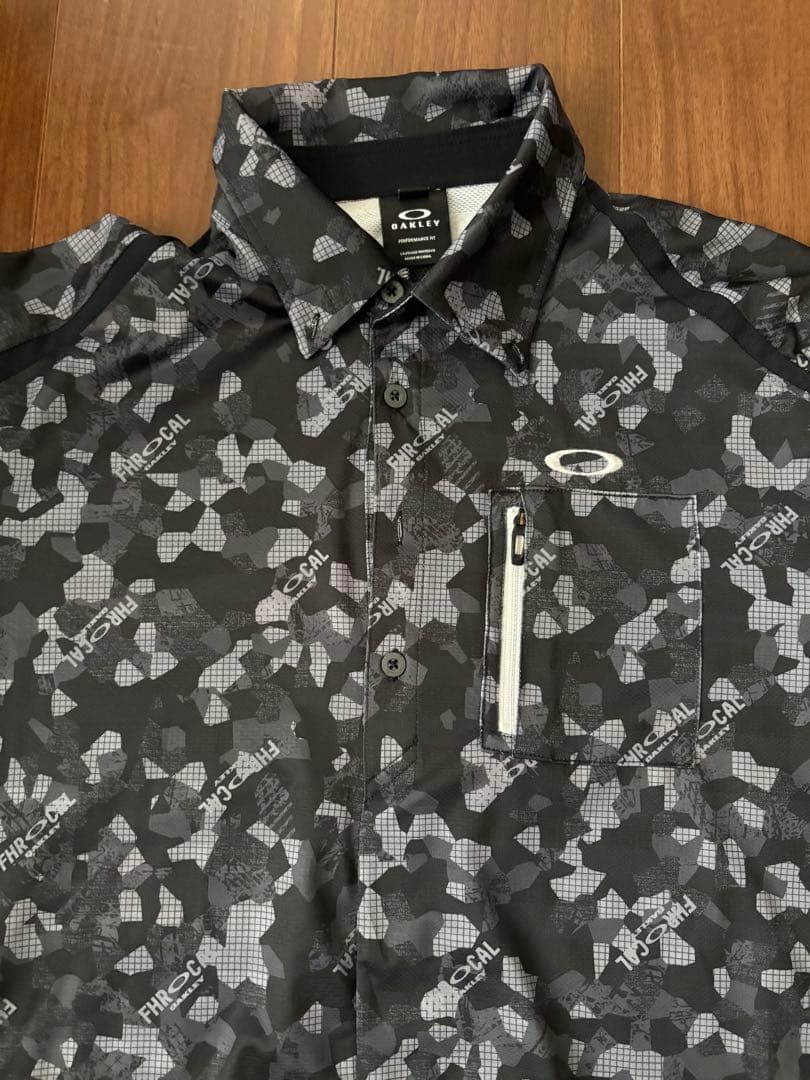 【２点セット】OAKLEY オークリー　ゴルフ　メンズ　シャツ　XL キャップ