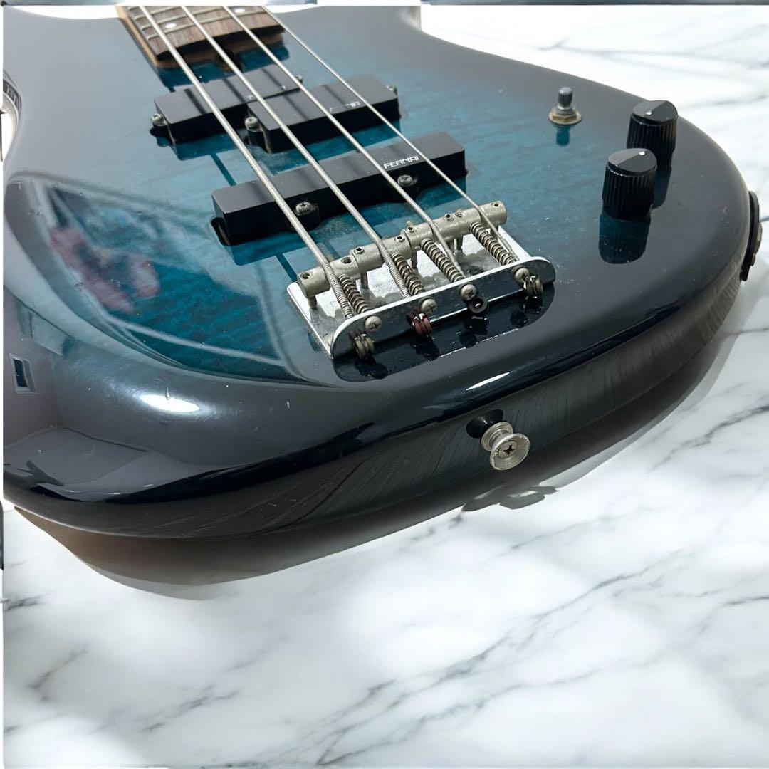 Fernandes FRB-40 PJ シースルーグリーン　ギター　ベース