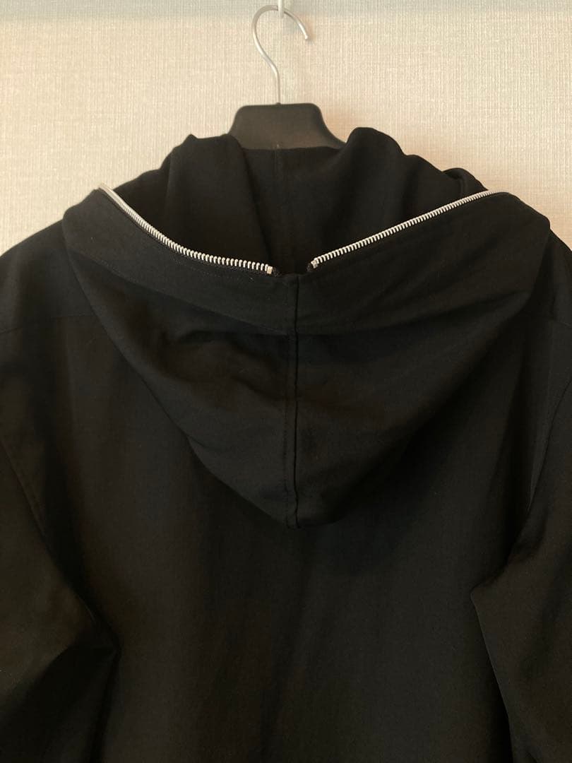 Yohj Yamamoto POUR HOMME ウールギャバフードシャツコート