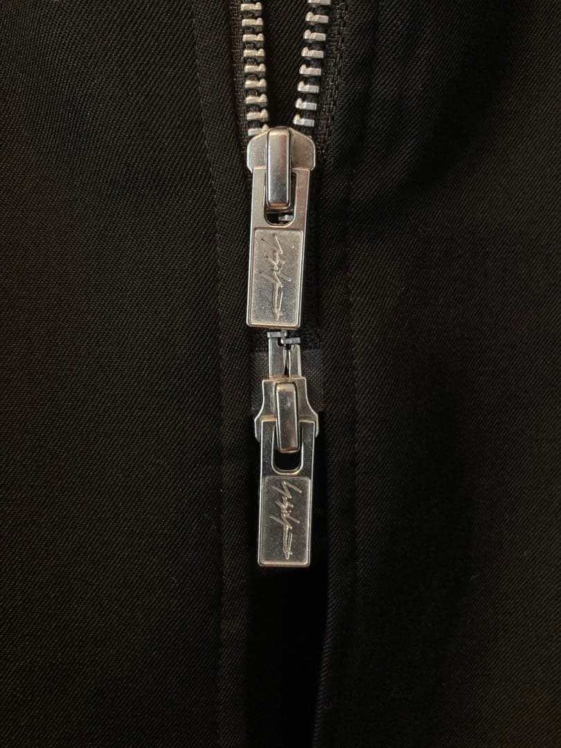 Yohj Yamamoto POUR HOMME ウールギャバフードシャツコート