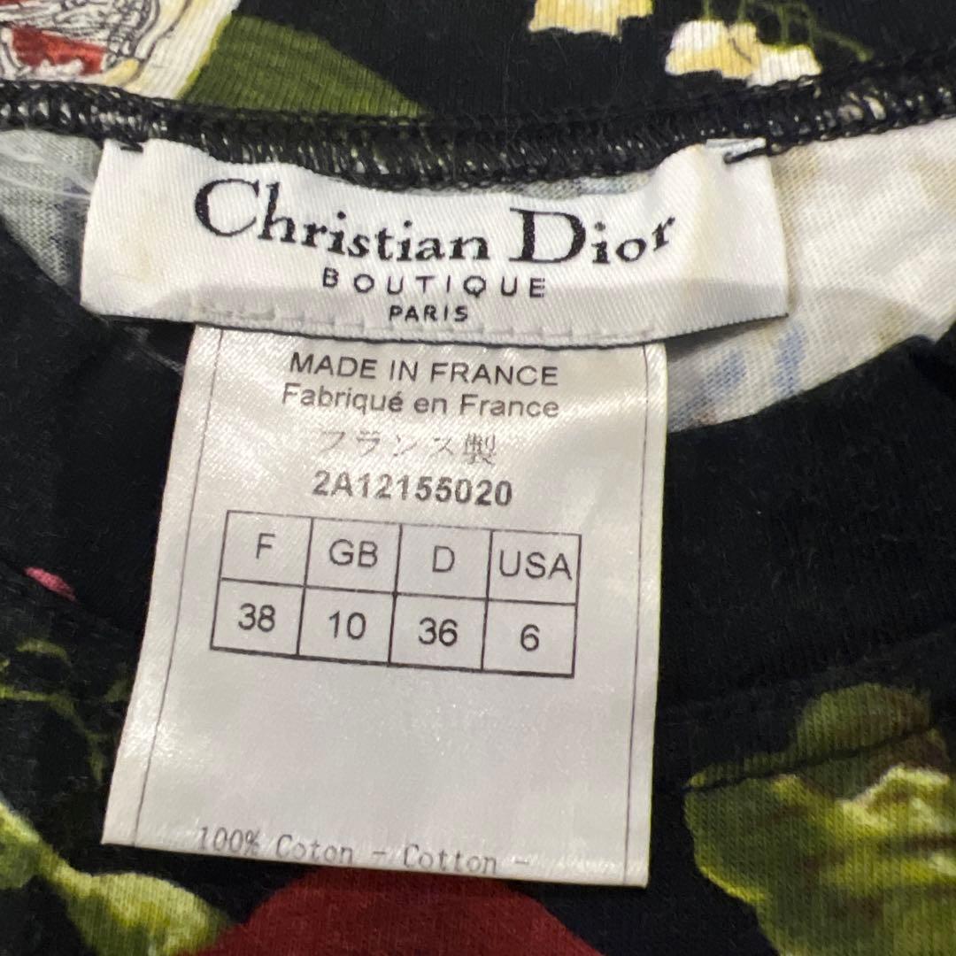 Christian Dior トランプ柄 半袖Tシャツ 38