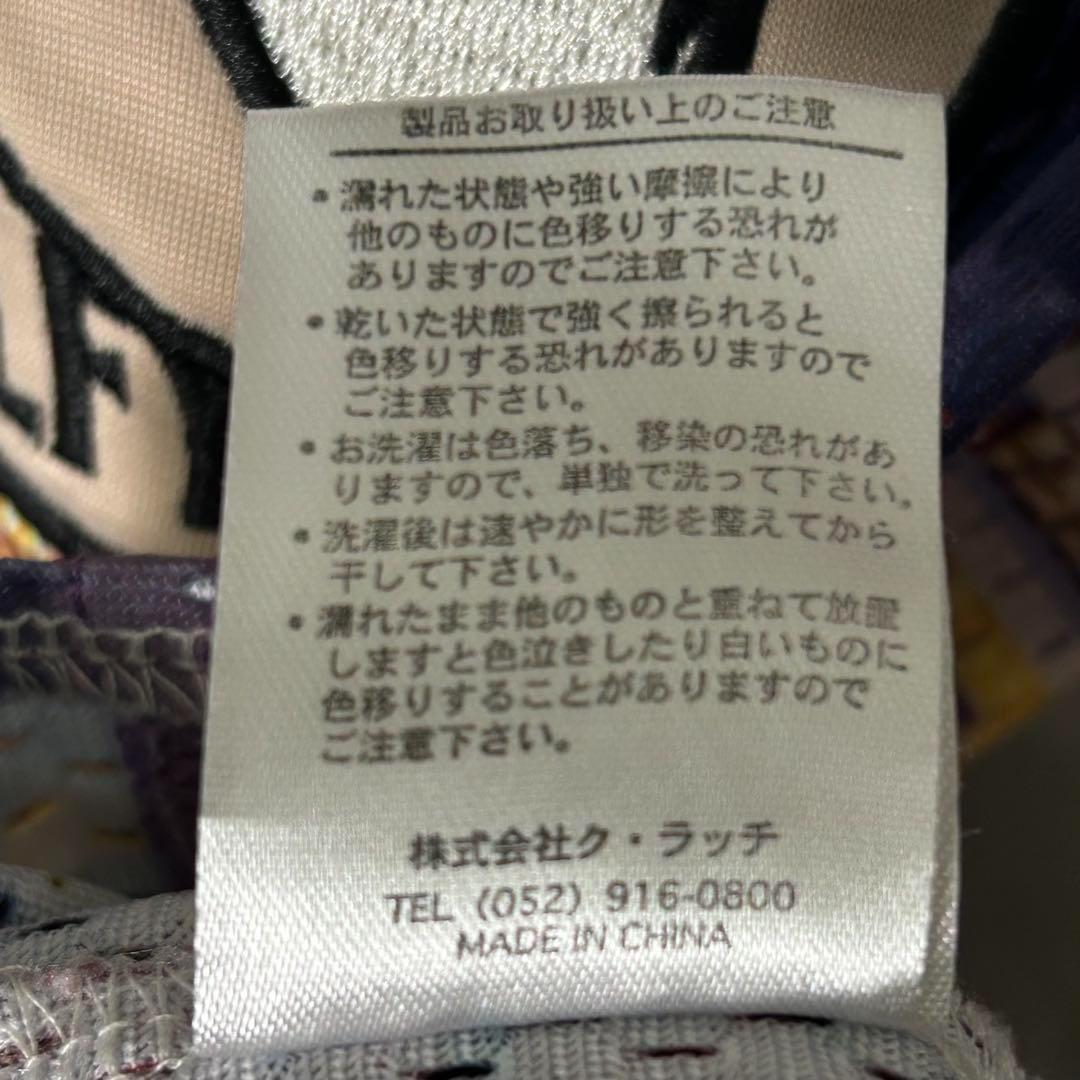 GALFY New York 総柄 メッシュ ゲームシャツ 刺繍ロゴ L