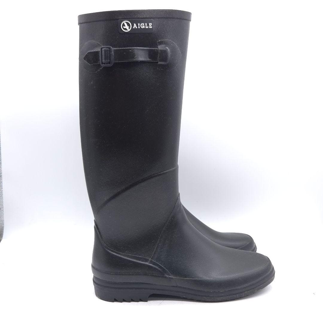 極美品 AIGLE CHANTEBELLE エーグル シャンタベル レインブーツ