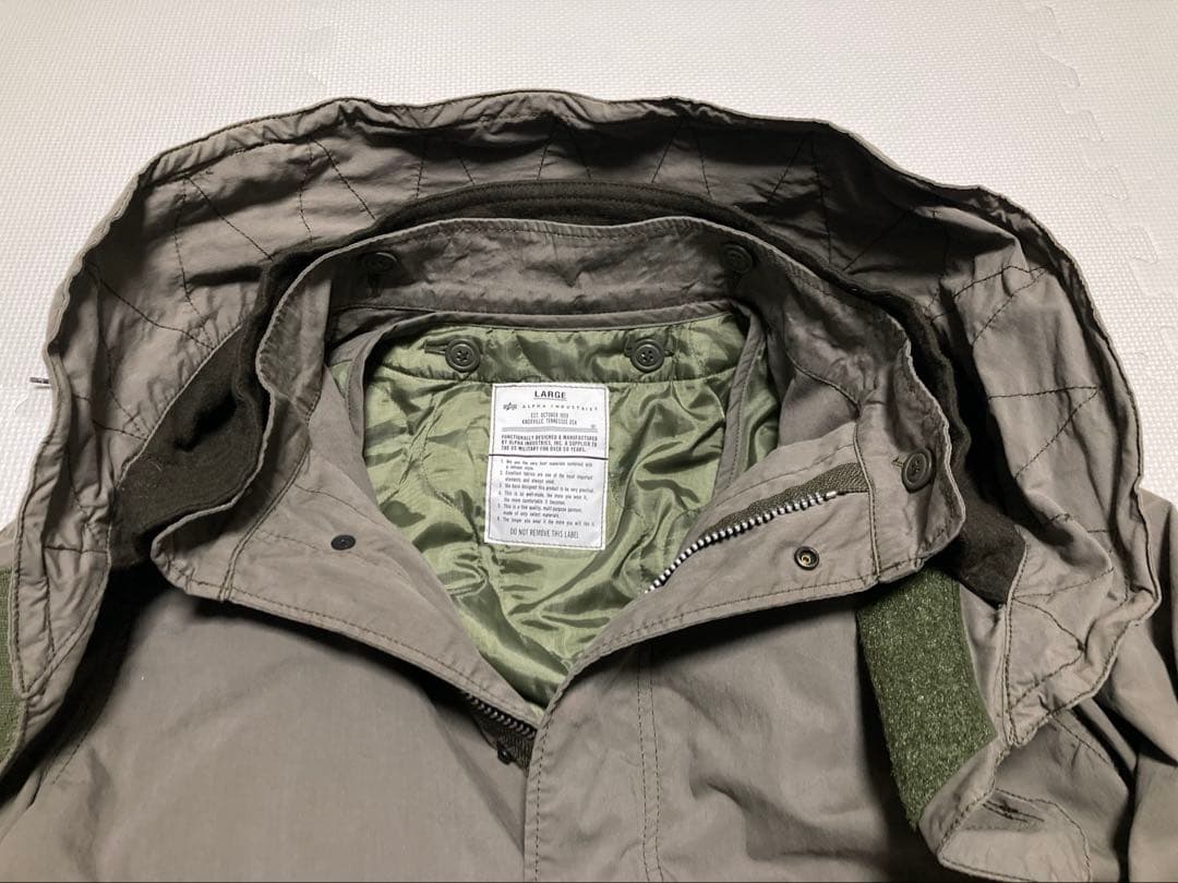 Ｍ－65モッズコート　アルファインダストリーズ　Ｌサイズ