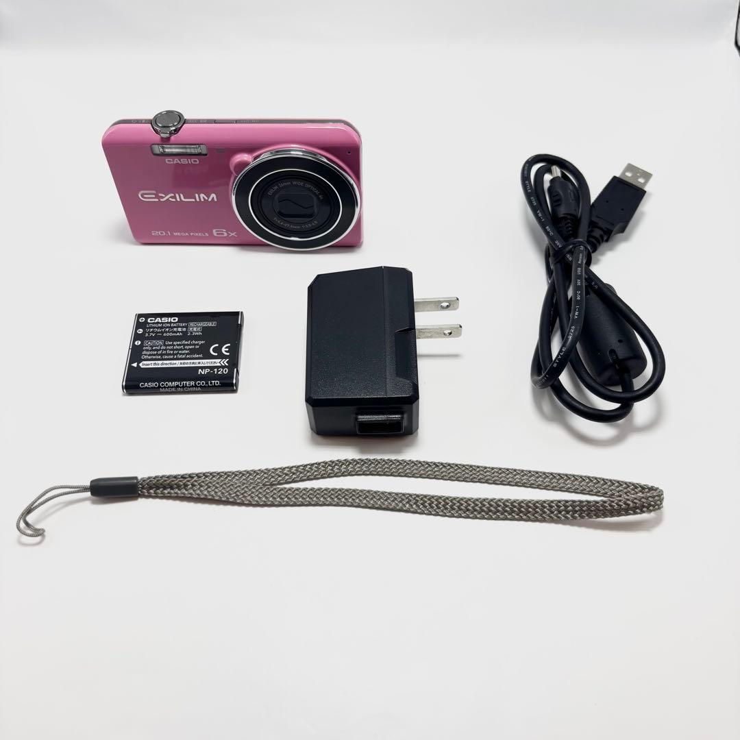 【極美品】CASIO EXILIM EX-ZS35 ピンク デジタルカメラ